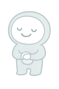 考えるちゃっぴーイラスト